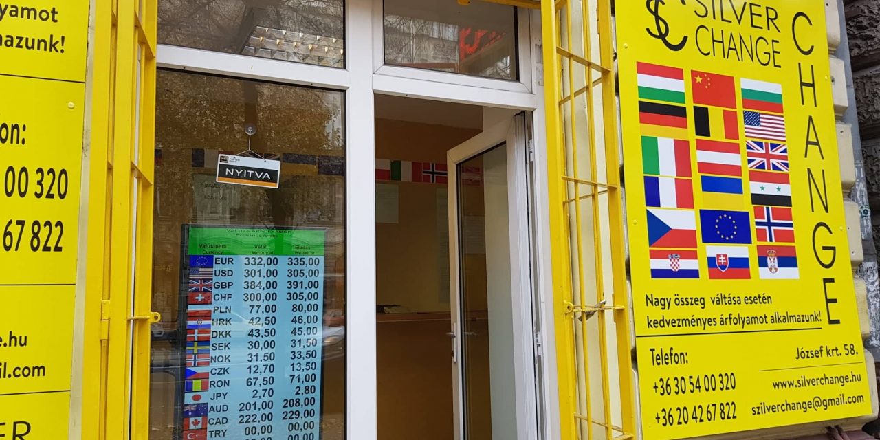 Donde cambiar dinero en Budapest